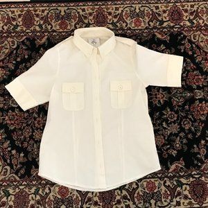 Wmn's Black Fleece by Thom Browne Cotton Poplin Shirt